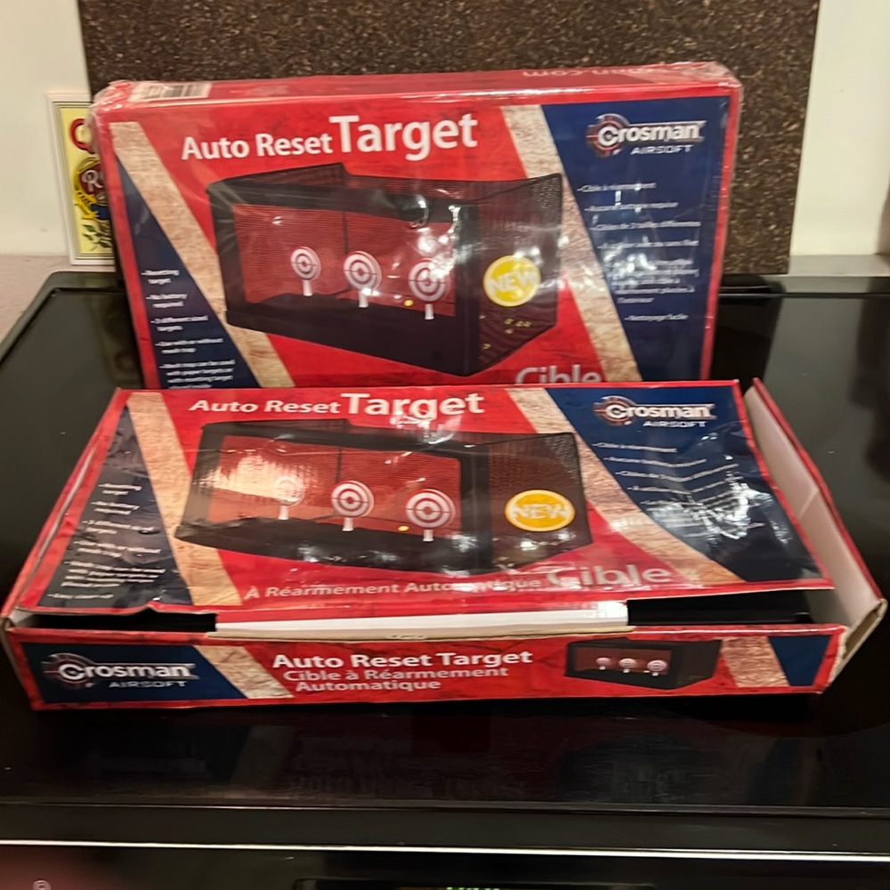 (2) Game Face ASTLG Auto-Reset AirSoft Targets